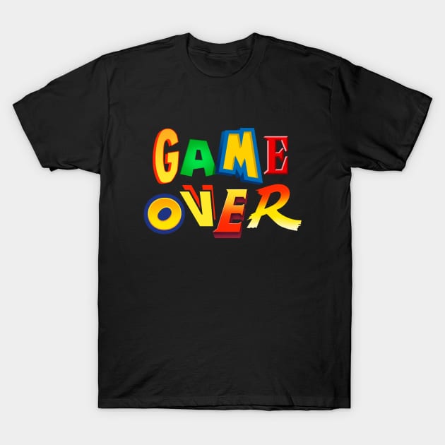 Game Over T-Shirt by Getsousa